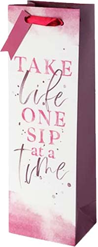 Cakewalk (Bags) Gift Bag One Sip At A Time