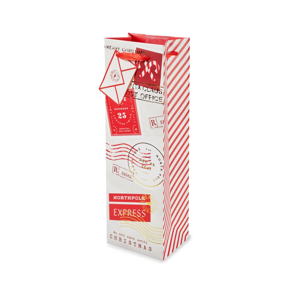 Cakewalk (bags) North Pole Delivery Single-Bottle Wine Bag