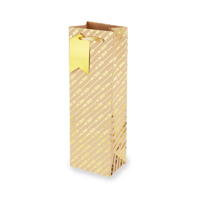Cakewalk (bags) Golden Arrows Single Bottle Wine Bag