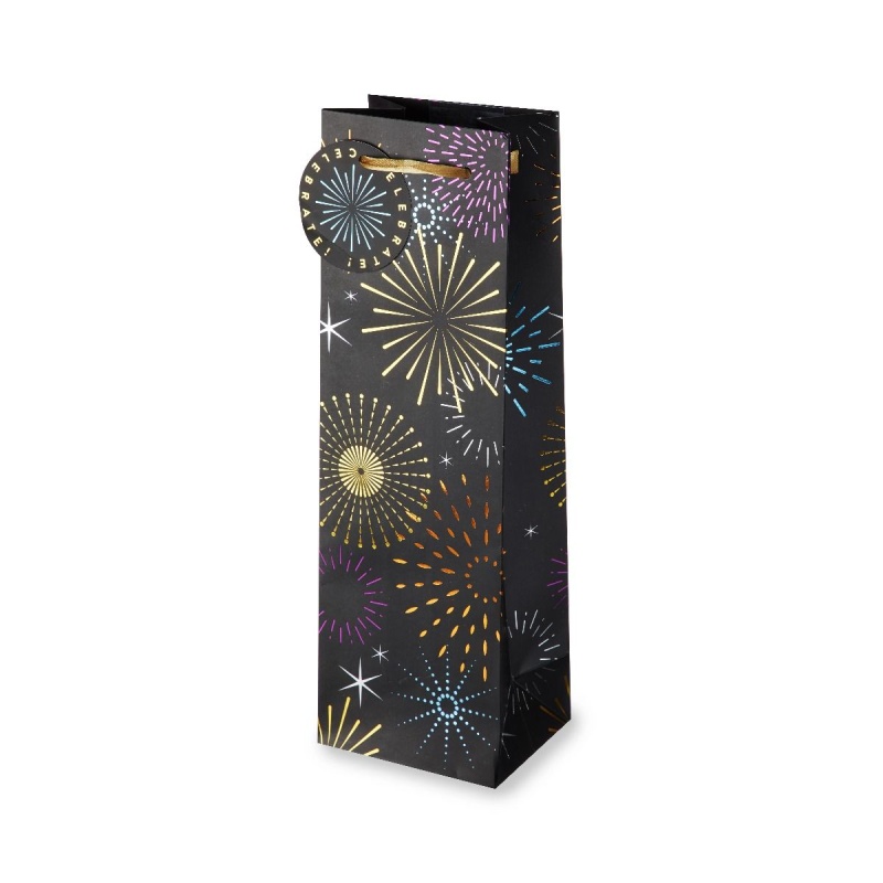 Cakewalk (bags) Fireworks Single Bottle Wine Bag