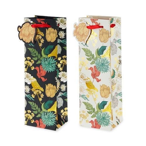 Cakewalk (bags) Assorted Garden Party Single Bottle Wine Bags
