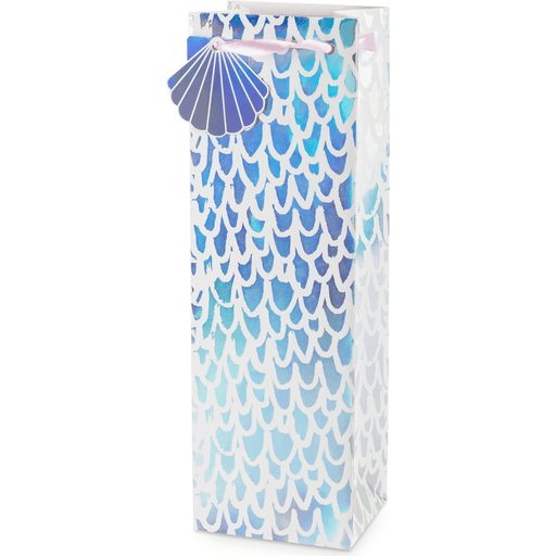 True Brands Iridescent Single Bottle Wine Bag