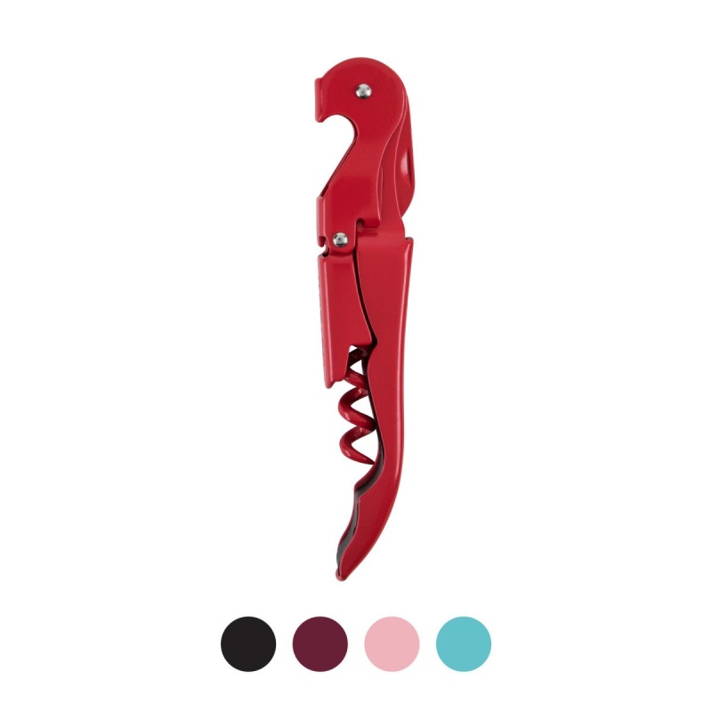 True Tap: Double-Hinged Corkscrew In Full Red