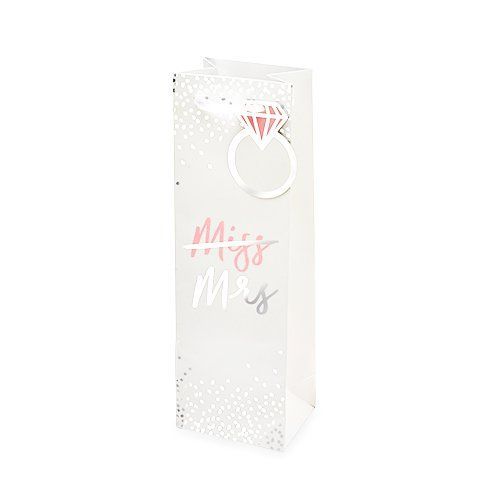 Cakewalk (bags) Miss To Mrs Single-Bottle Wine Bag