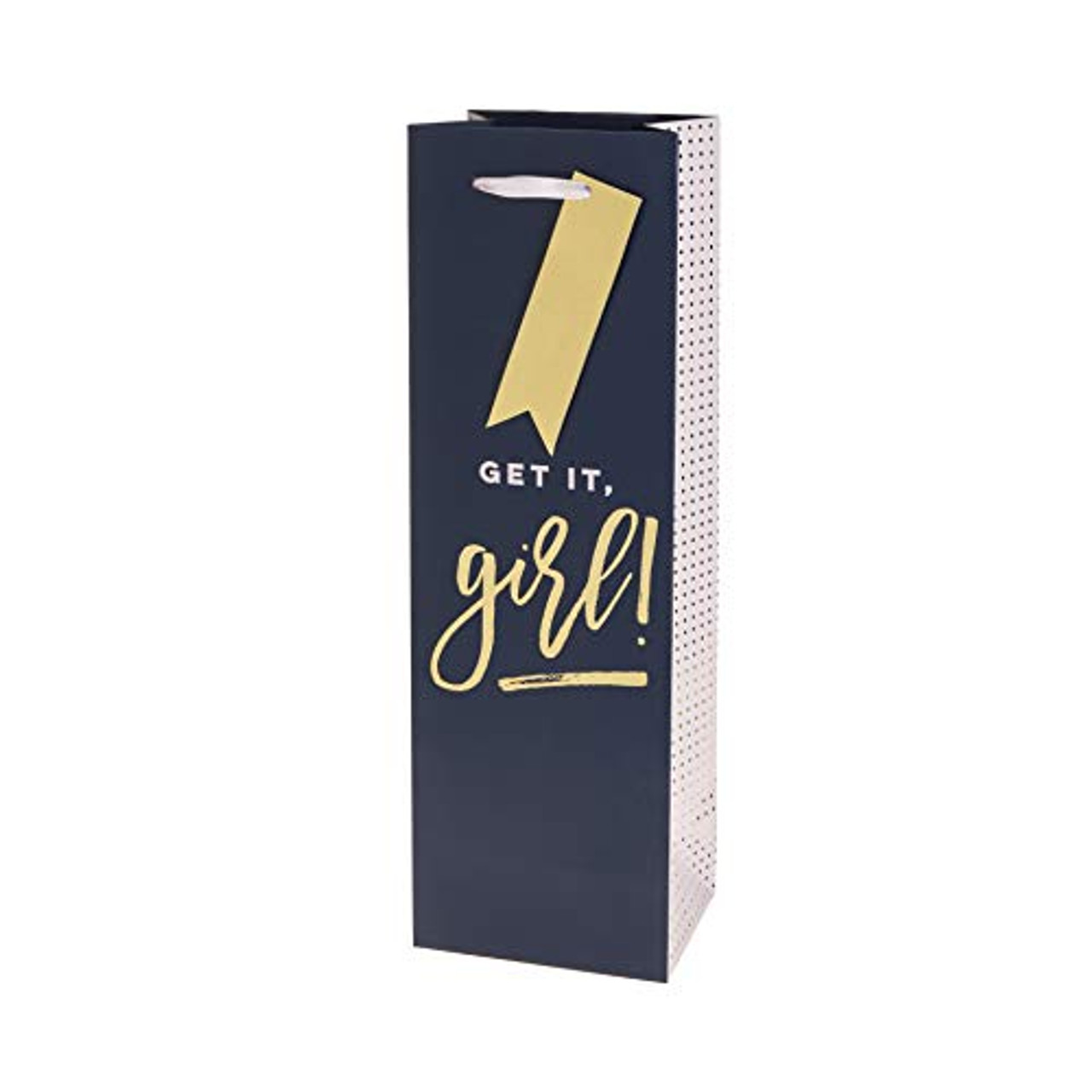 Cakewalk -Bags- Get It, Girl Single-Bottle Cakewalk Wine Bag, One Size