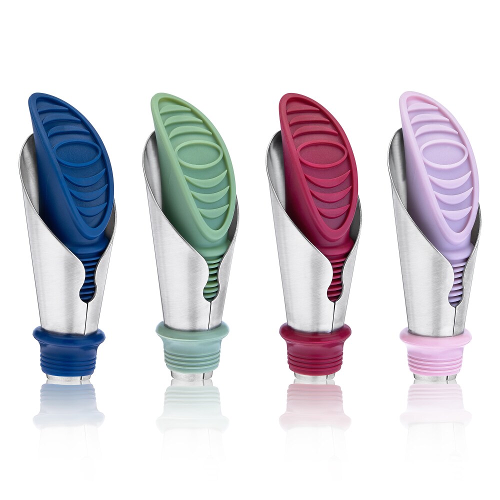True Duo: Stopper & Pourer In Assorted Colors
