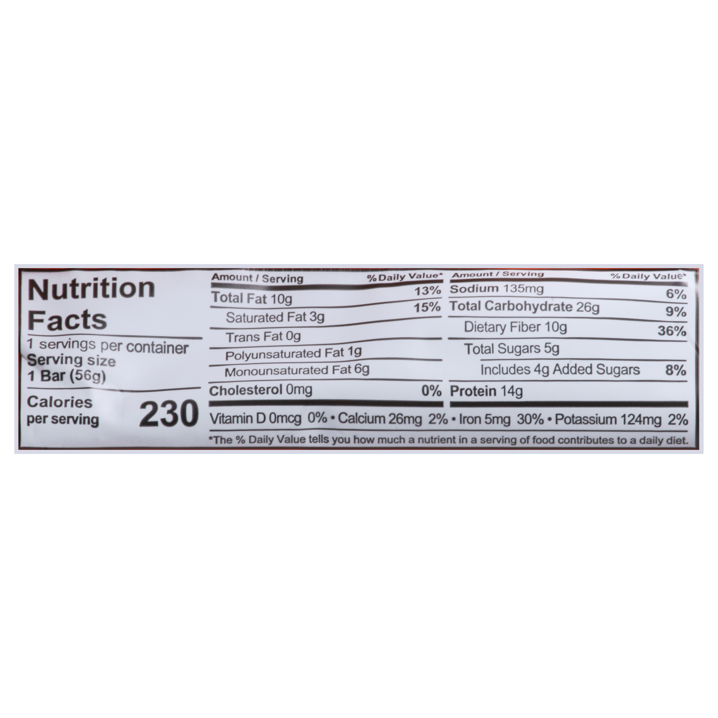 Aloha Organic Peanut Butter Cup Protein Bar, 1.98 Oz