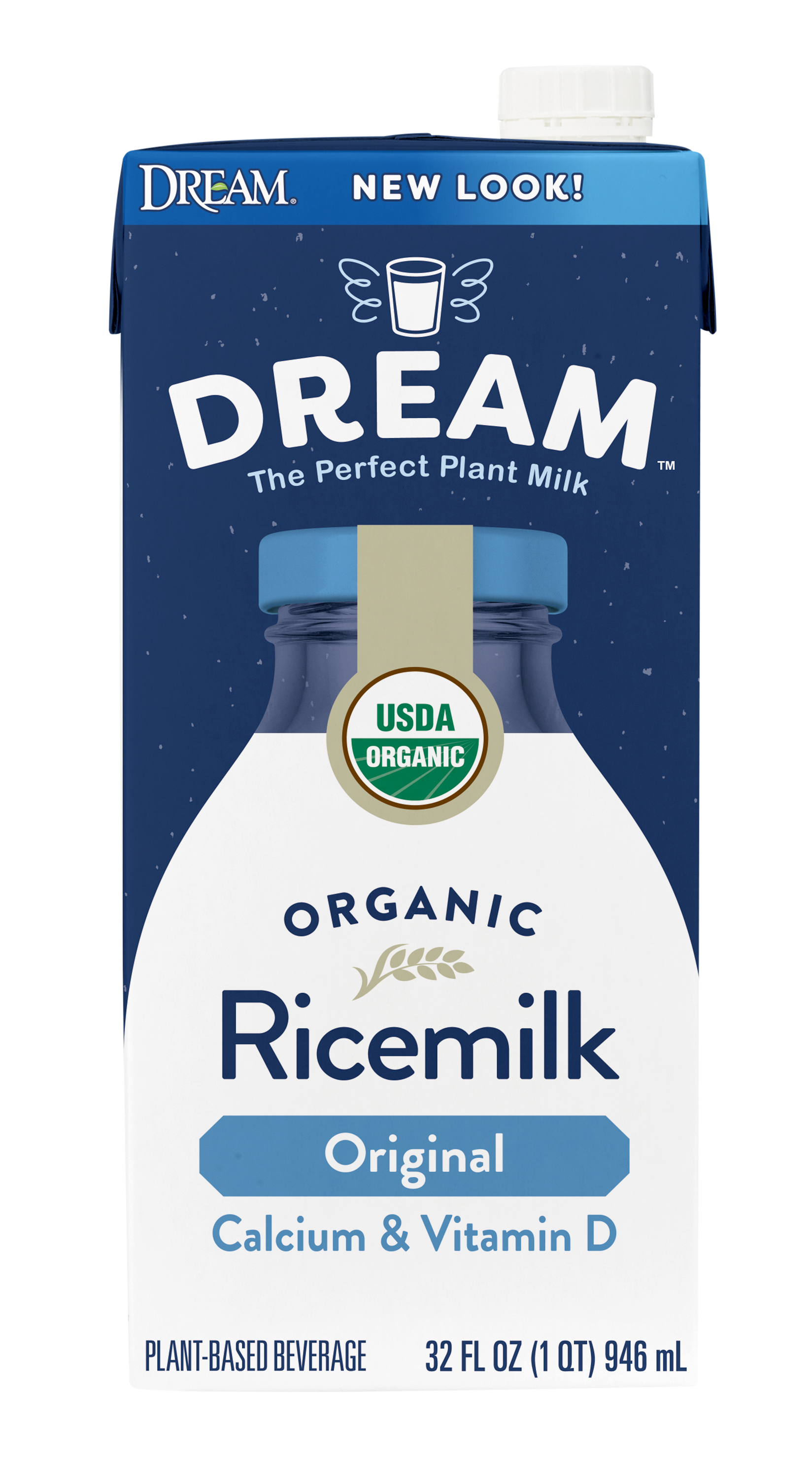 Rice Dream Imagine Foods Organic Drink Enriched Original -- 32 Fl Oz