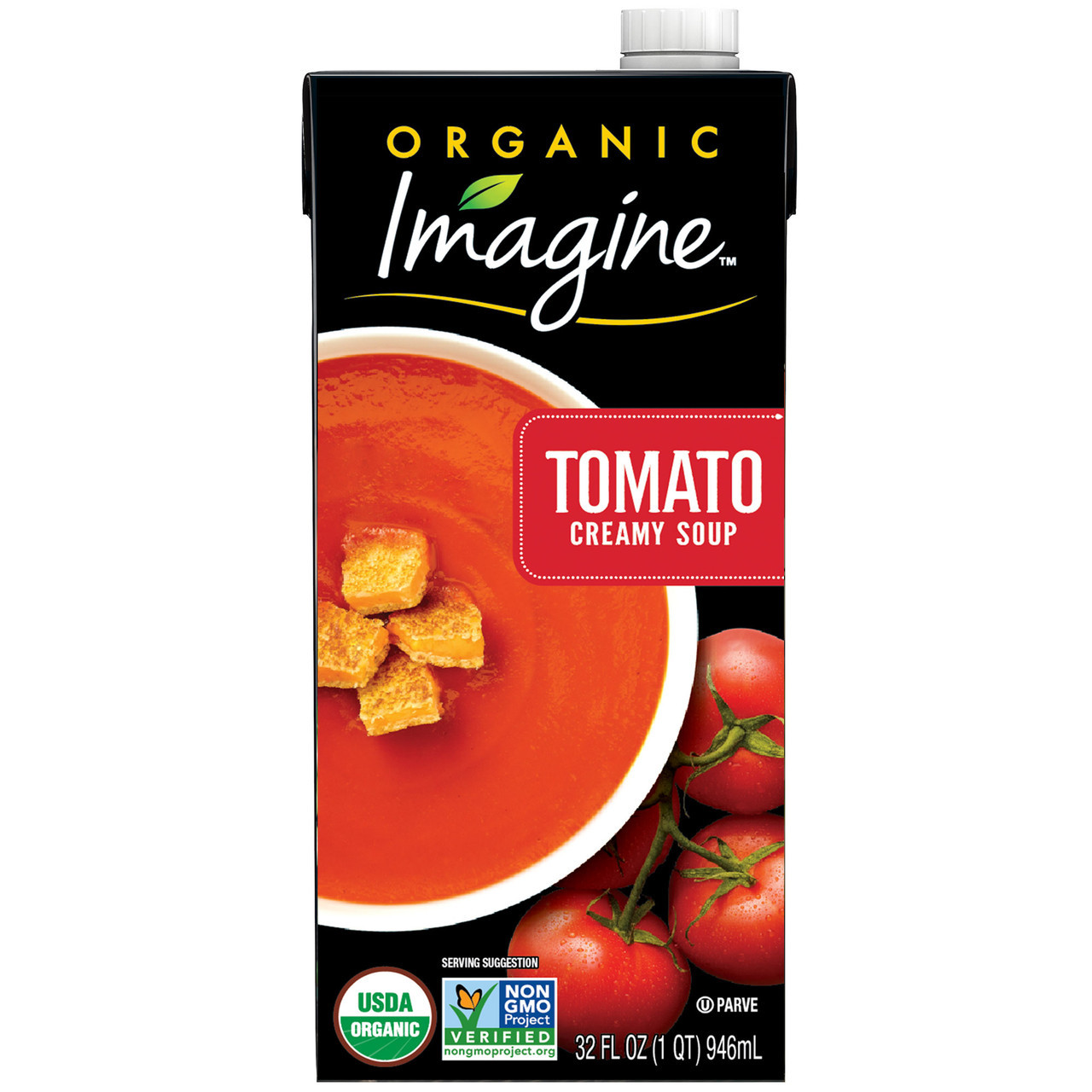 Imagine Organic Tomato Creamy Soup 32 Fl. Oz. Aseptic Pack