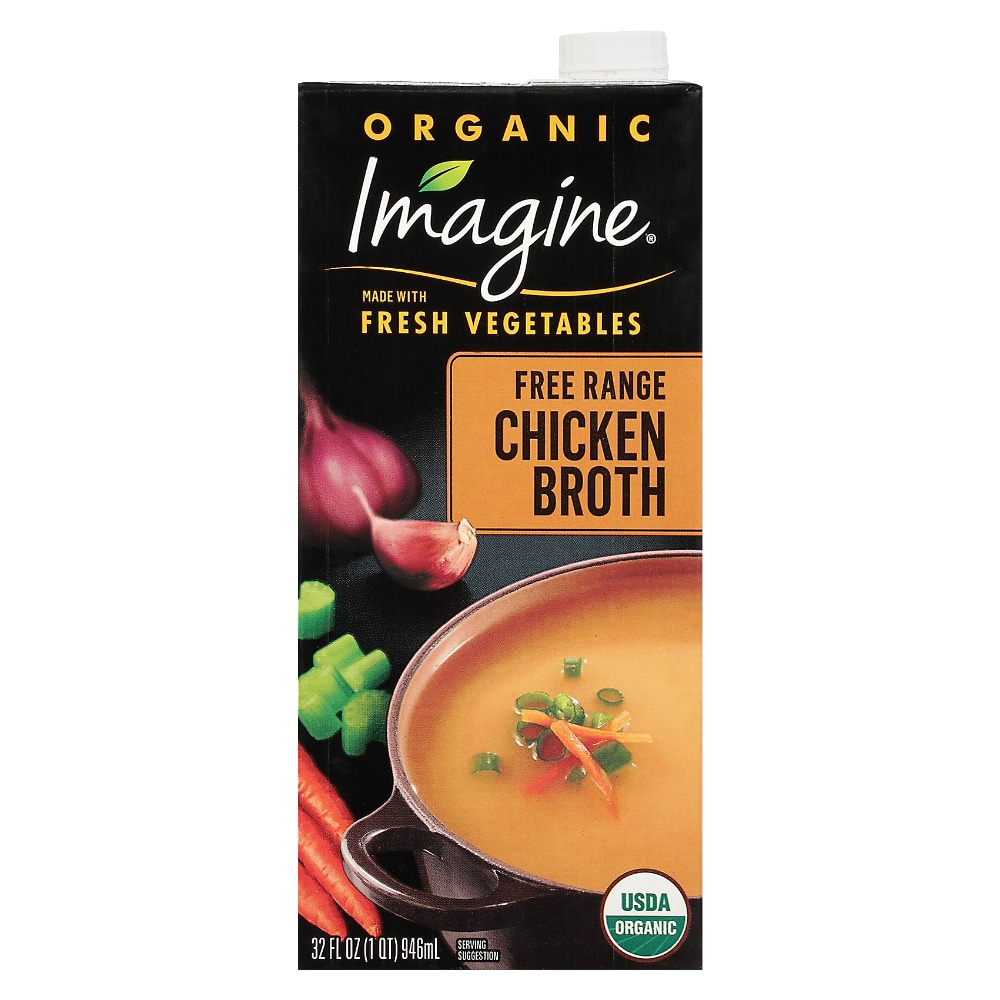 Imagine Organic Free Range Chicken Broth 32 Fl. Oz. Aseptic Pack