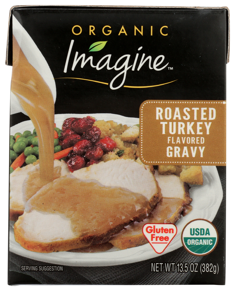 Imagine Foods Organic Roasted Turkey Flavored Gravy, 13.5 Oz