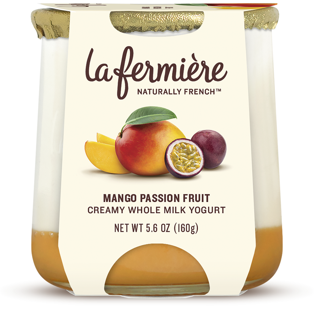 La Fermiere Yogurt, Mango Passion Fruit 5.6 Oz