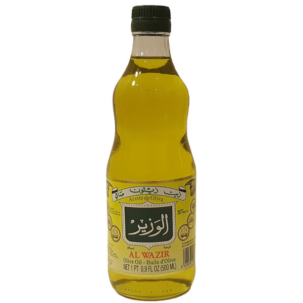Al Wazir Pure Olive Oil 500 Ml زيت زيتون الوزير
