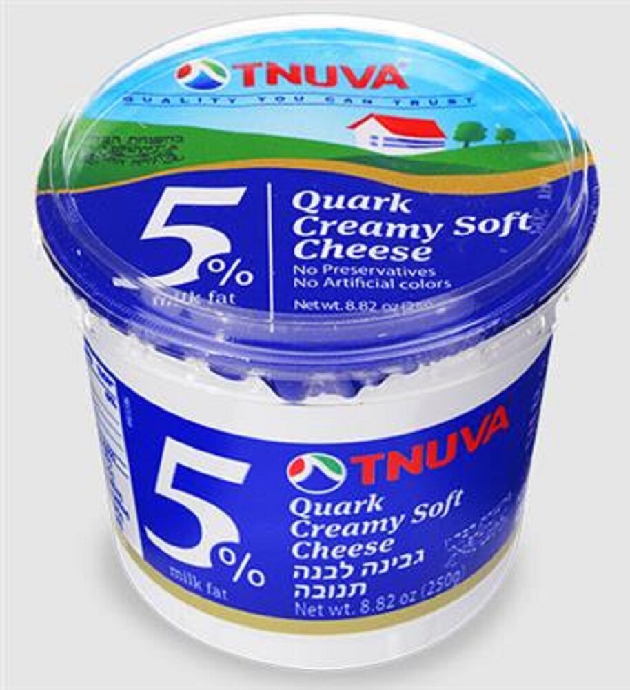 Tnuva 5% Milk Fat Quark Creamy Soft Cheese
