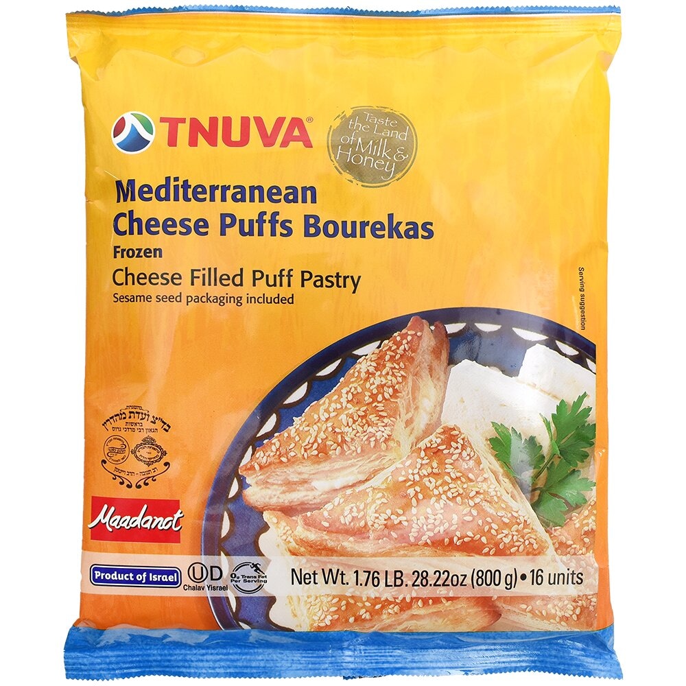 Tnuva Mediterranean Cheese Puffs Bourekas, 16pk