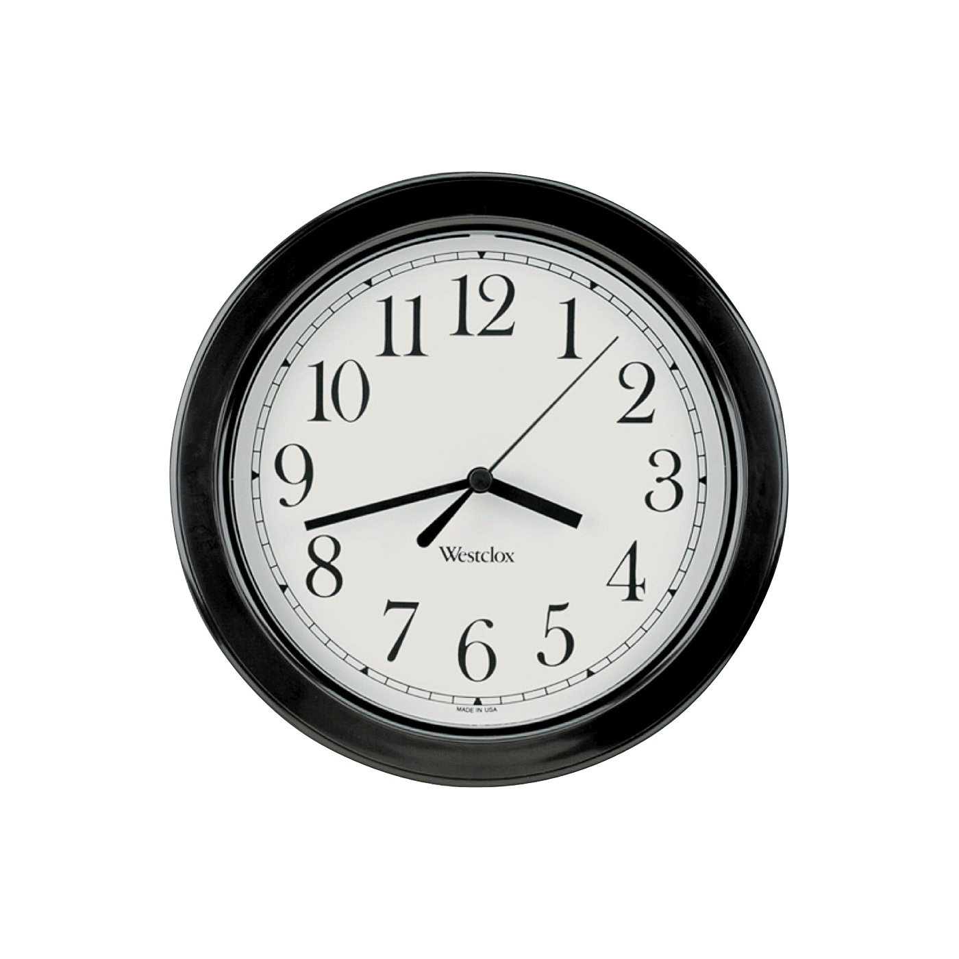 Westclox 8.5 Round Wall Clock Black