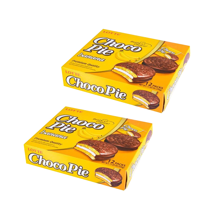 Lotte Choco Pie Banana 12pk