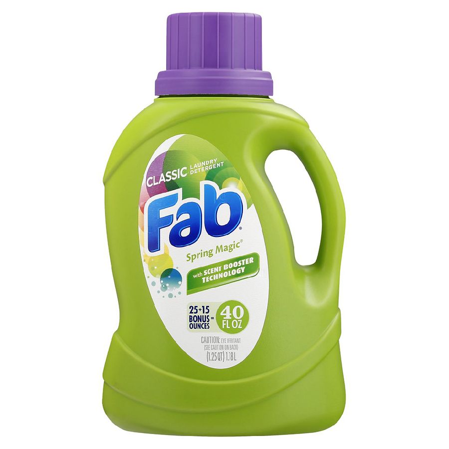 Fab Liquid Laundry Detergent