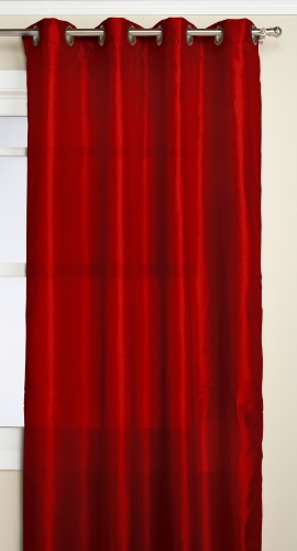 RT Designers Collection Nancy Grommet Panel 84in Red