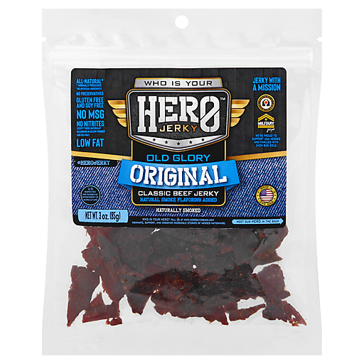 Hero Jerky Beef Classic, Old Glory Original