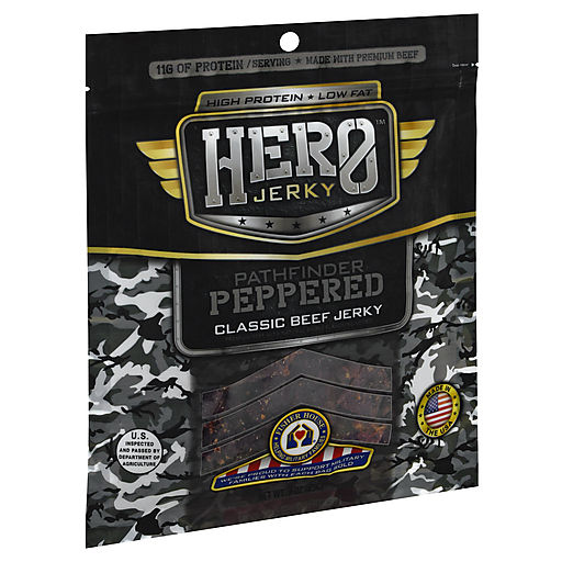Hero Jerky Beef Classic, Pathfinder Peppered