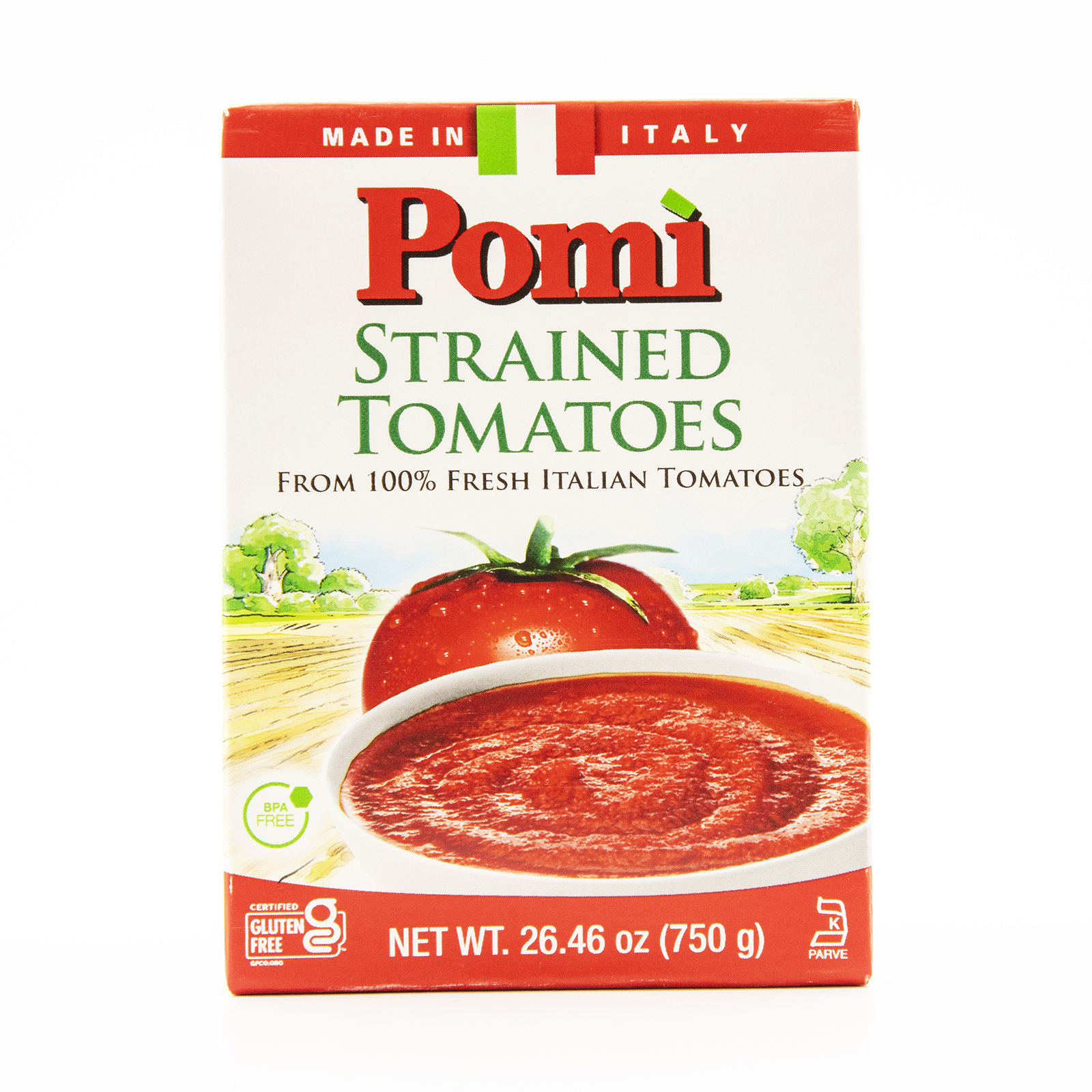 Pomi Strained Tomatoes - Case Of 12/26.46 Oz