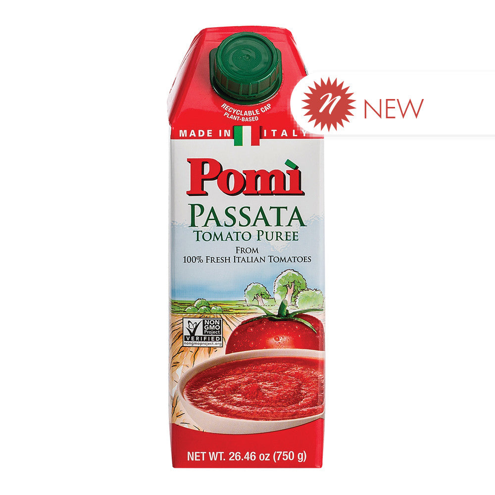 Pomi Passata Tomato Puree 26.46 Oz Tetra Pack