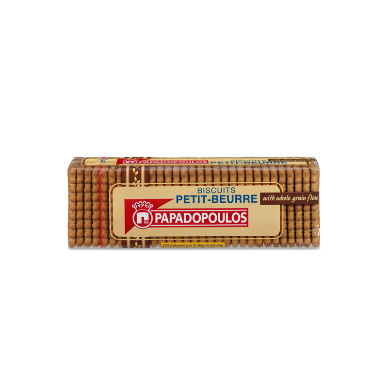 Papadopoulos Papadopoulou Petit Beure Whole Grain Cookies 225g