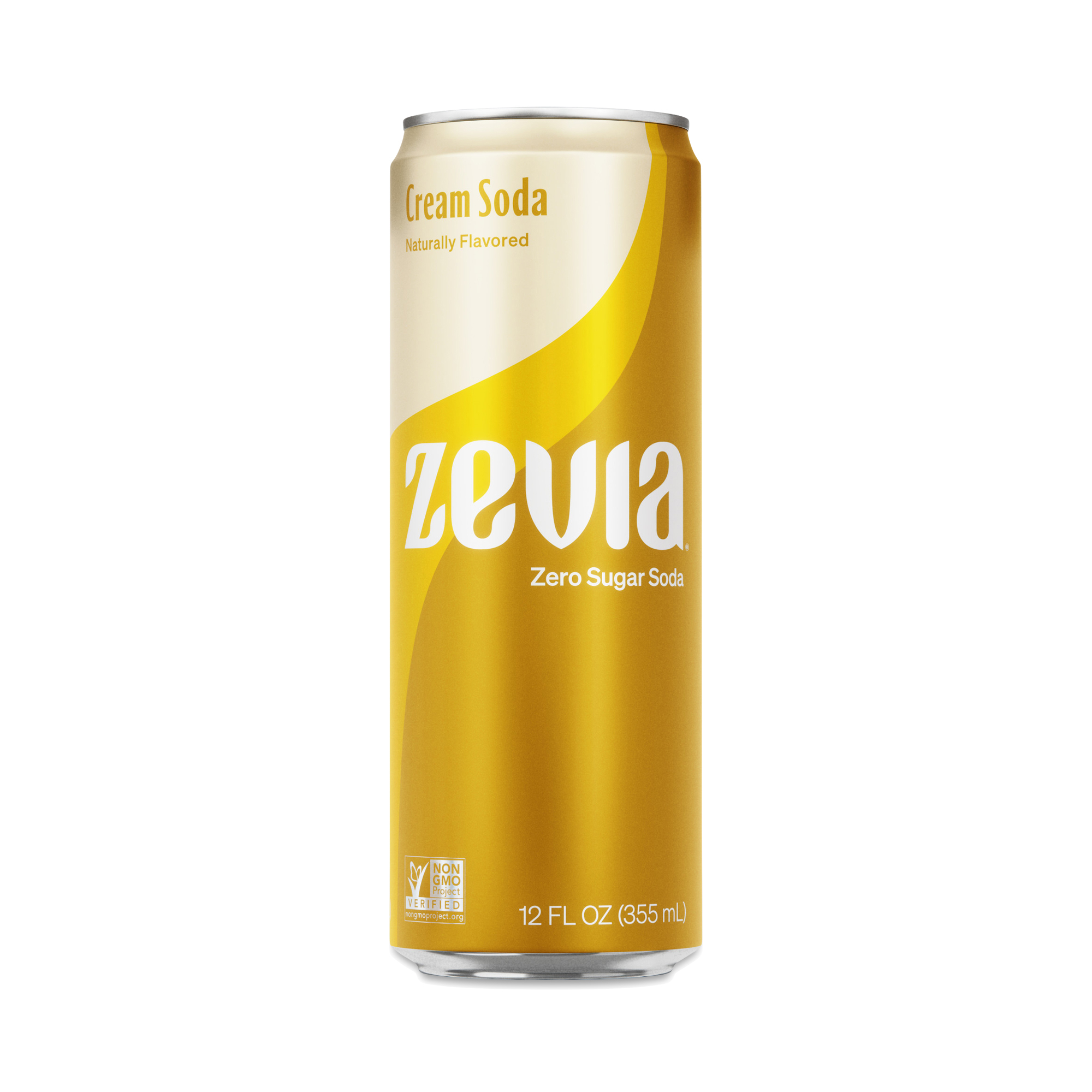 Zevia Soda, Zero Calorie, Cream 12 Fl Oz