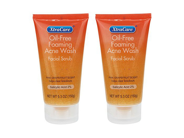 Xtracare Oil Free Foaming Facial Scrub 150g
