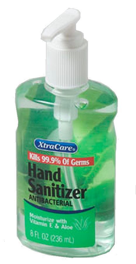 Xtracare Hand Sanitizer Antibacterical With Aloe Vera 8oz