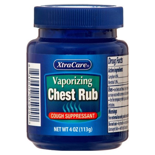 Xtra Care Vaporizing Chest Rub 4oz-whole