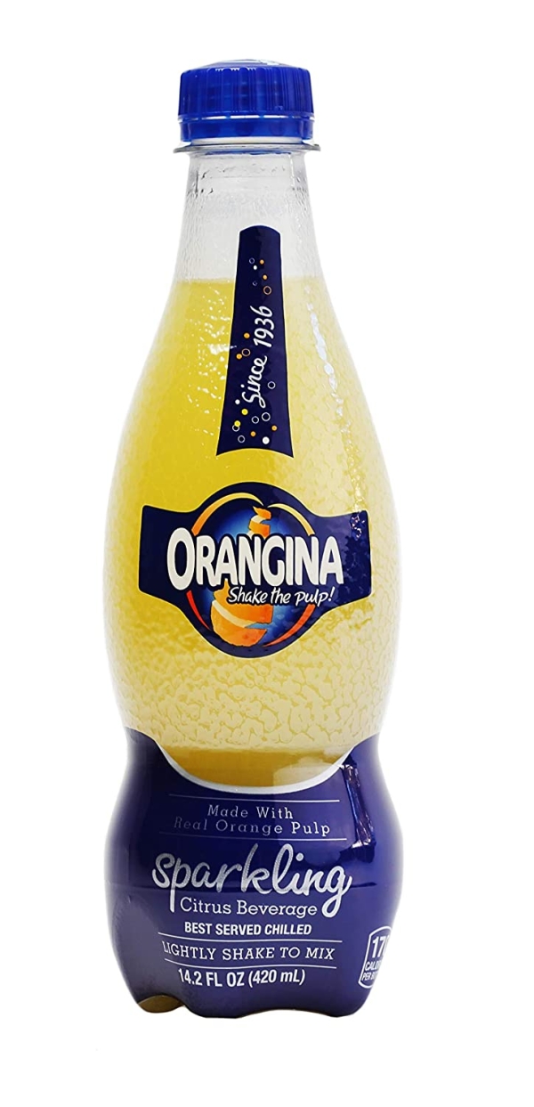 Orangina Sparkling Citrus Beverage 14.2 Fl Oz