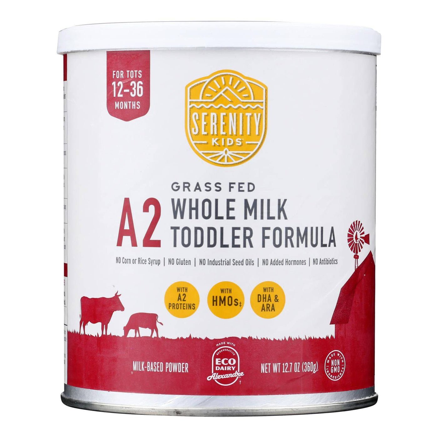 Serenity Kids Whole Milk A2 Toddler Formula, 12.7 Oz