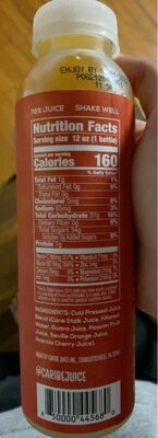 Caribe Passion Orange Guava - 12 Fl Oz