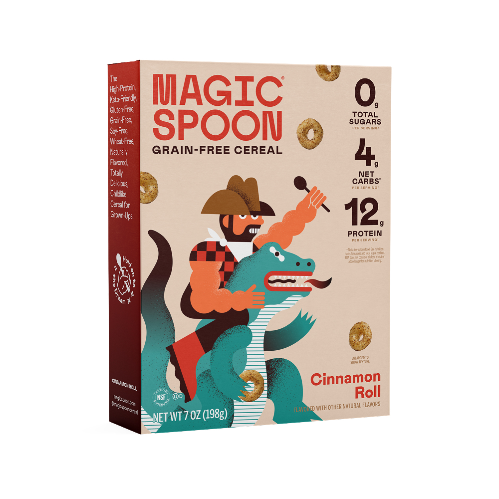Magic Spoon Cinnamon Roll Cereal - 7oz
