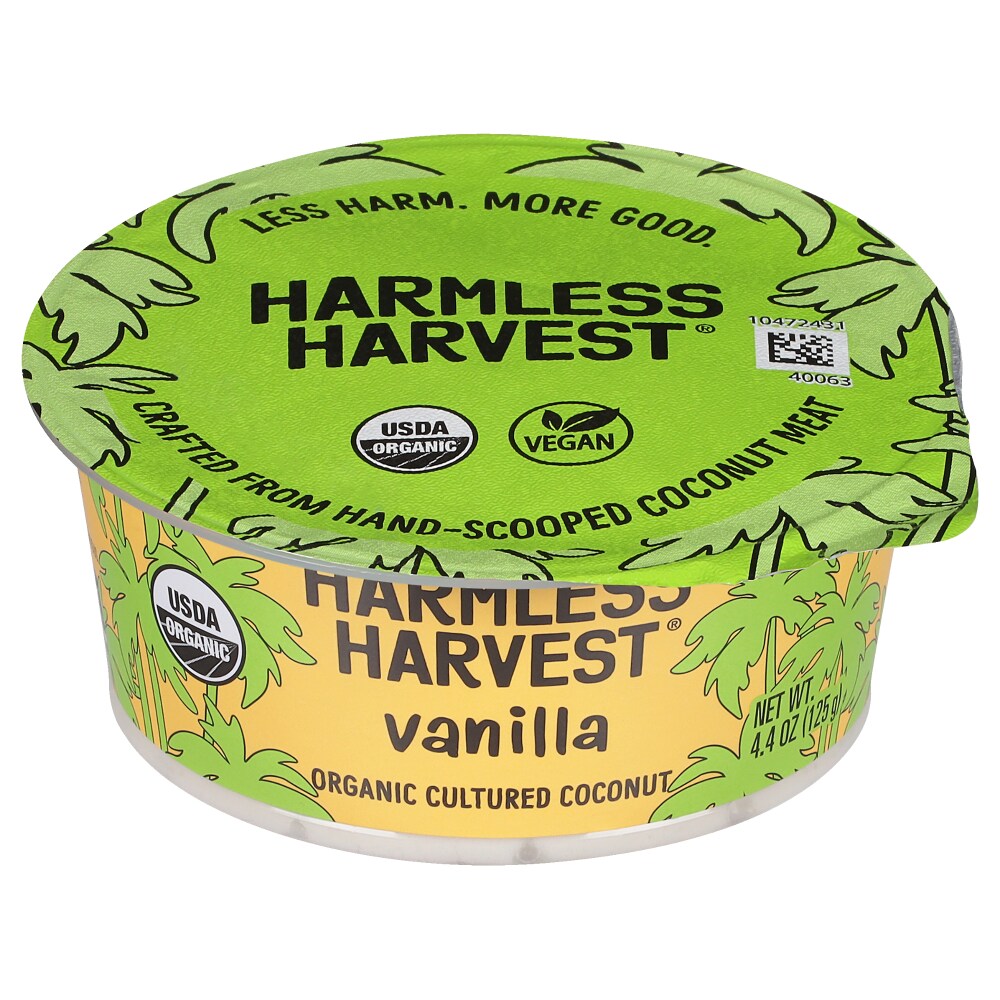 Harmless Harvest Coconut Yogurt Alternative, Organic Dairy-Free, Vanilla