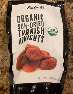 Organic Sun-Dried Turkish Apricots - 200 G