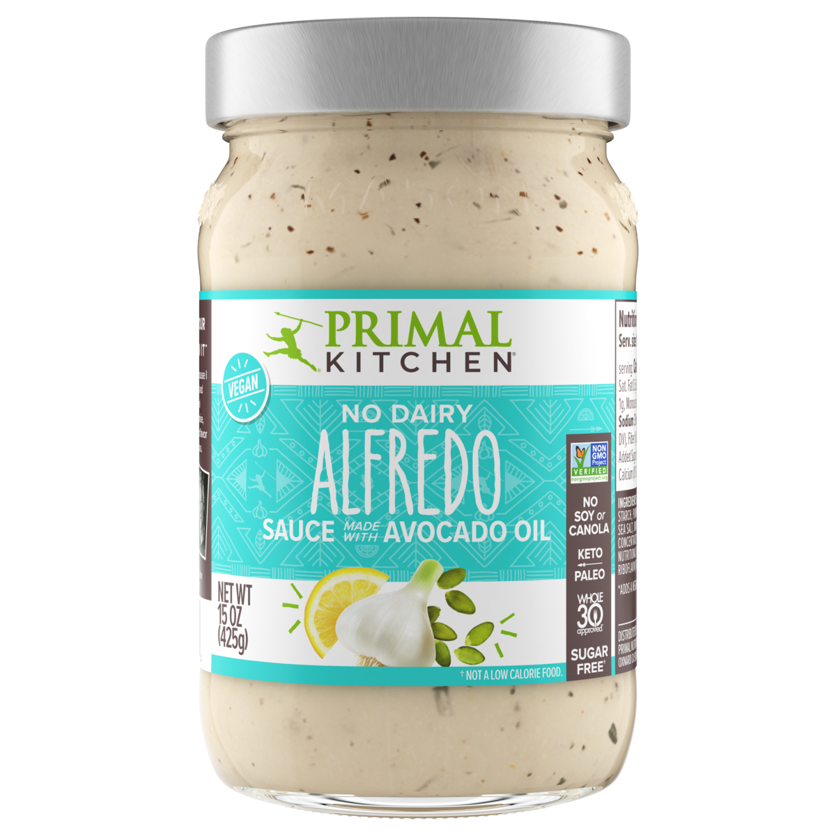 Primal Kitchen No Dairy Alfredo Sauce - 15.5oz