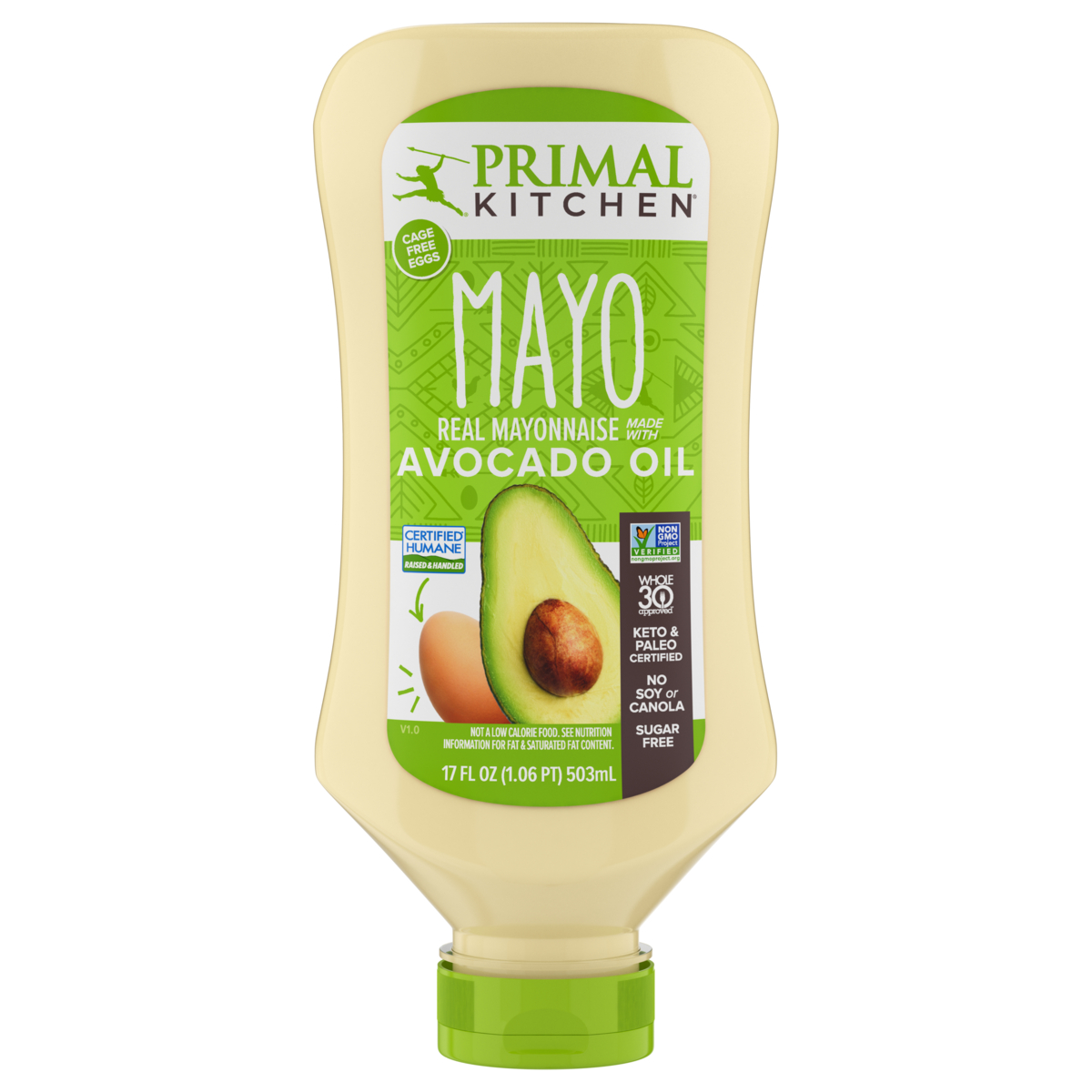 Primal Kitchen Squeeze Mayo With Avocado Oil - 17 Fl Oz