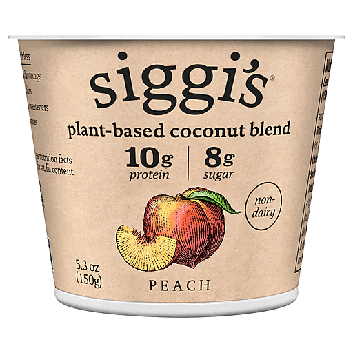 Siggi's Plant Based Coconut Blend Peach Yogurt