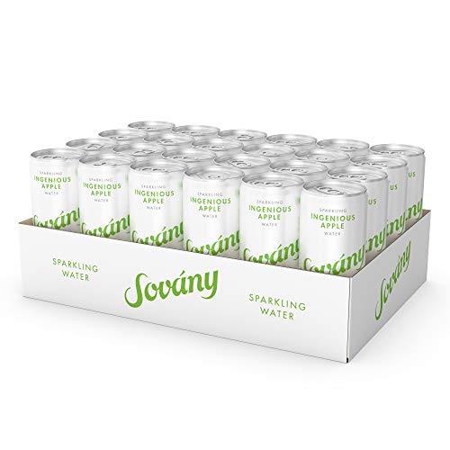 Sovány Sov Ny Sparkling Water Made With Organic Fruit" - Ingenious Apple Ingenious Blend Starring Crisp And Juicy Apples Flavor From Real Organic Fruit No Added Sugar 12 Fl Oz