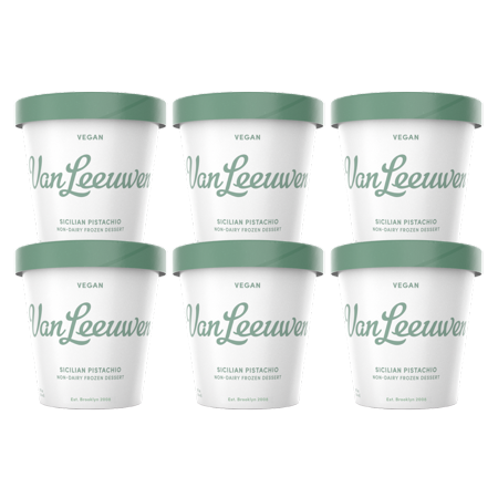 Van Leeuwen Artisan Ice Cream Non Dairy Vegan Sicilian Pistachio