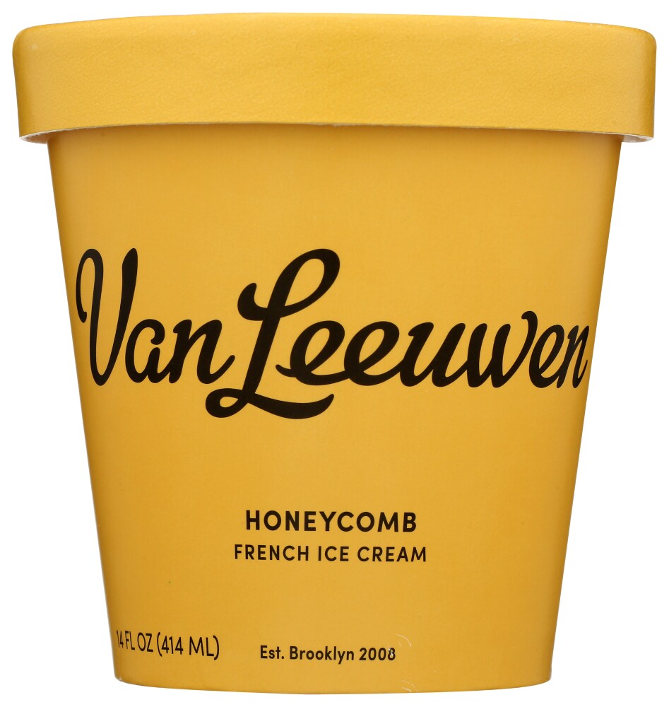 Van Leeuwen Ice Cream, French, Honeycomb 14 Fl Oz