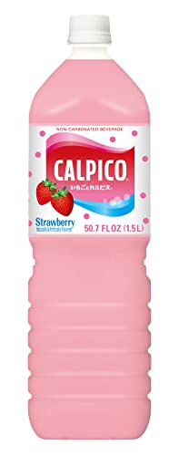 Calpico Soft Drink, Strawberry, 50.7 Fz