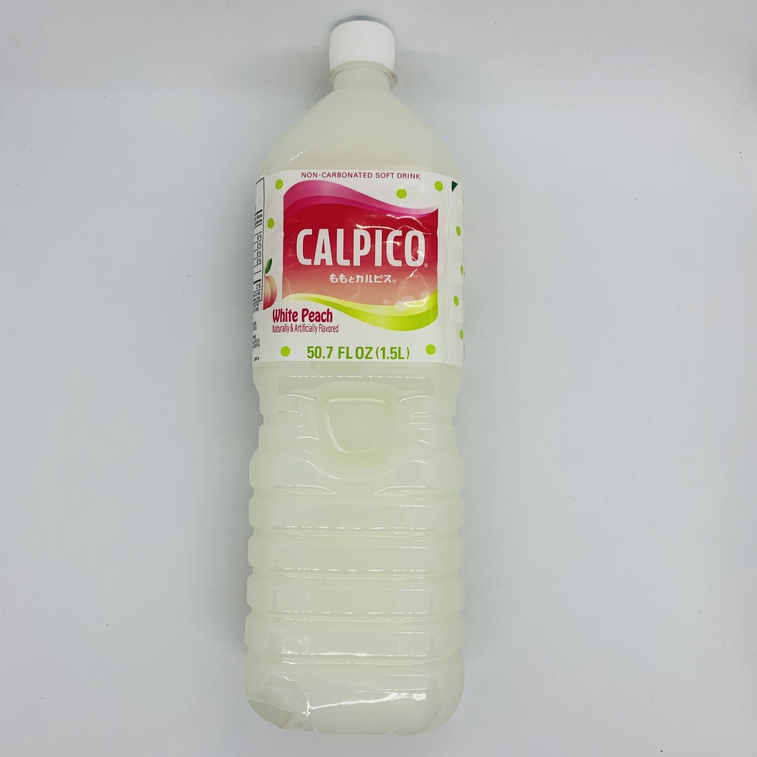 Calpico Soft Drink White Peach, 50.7 Fz