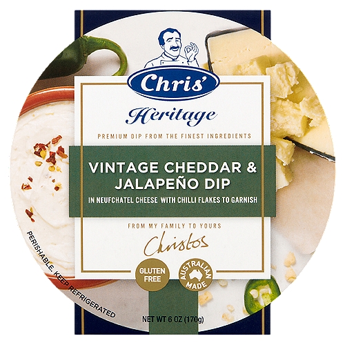 Chris Vintage Cheddar & Jalapeno