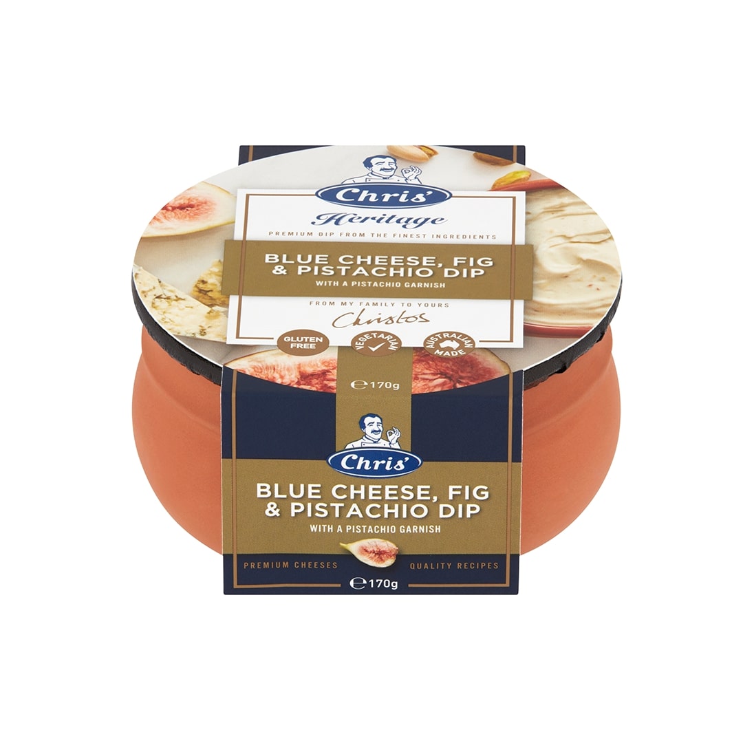 Chris Dip Blue Ch Fig Pistachio, 6 Oz