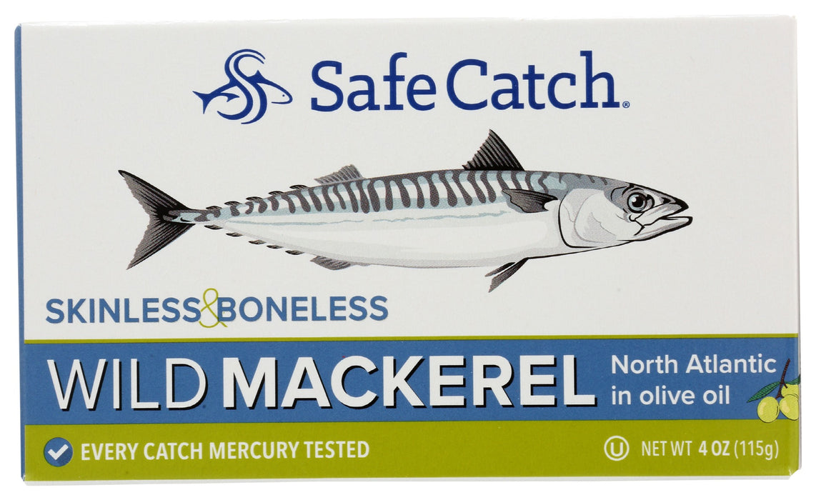 Safe Catch Skinless & Boneless Mackerel In Olive Oil