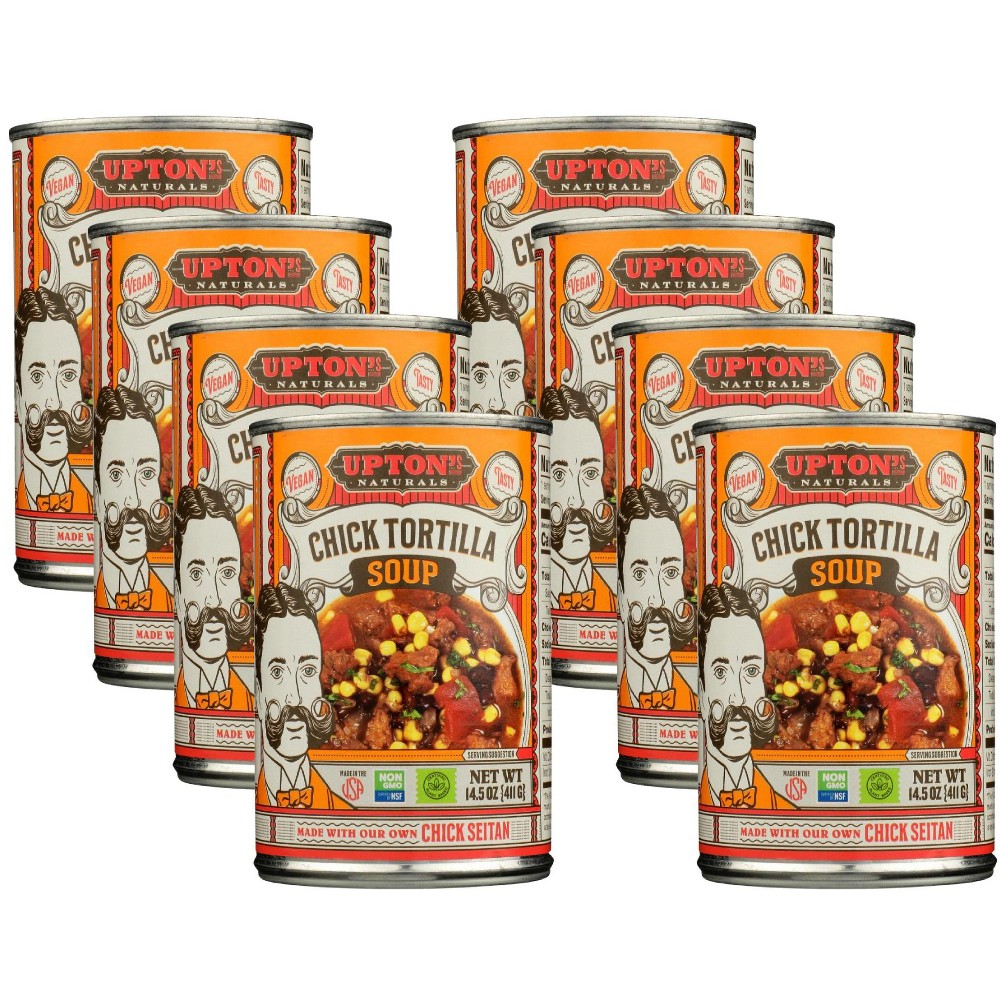 Upton's Naturals Chick Tortilla Soup - Case Of 8/14.5 Oz